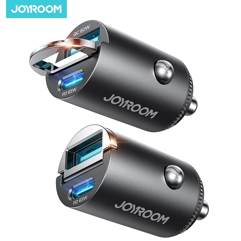 【¥1,043】Joyroom シガーソケット 125W 充電器 USB-A 60W & USB-C 65W-アリエク特価アラート