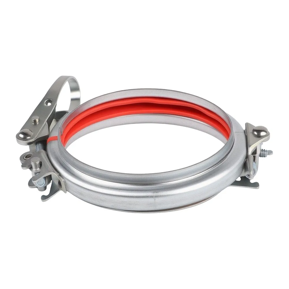 for Quick Adjust Hose Clamp Constructed from Galvanized Steel with Rubber Lining for Consistent Grip on Round Tubing and Hoses