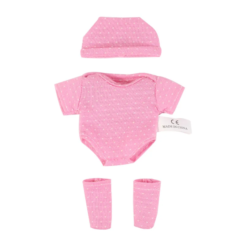 Puppenkleidung für 20cm Reborn-Puppen Set für 7,87 Zoll Pullover Overall Puppenkleidung DIY Anziehspielzeug Puppenzubehör – Detail 26