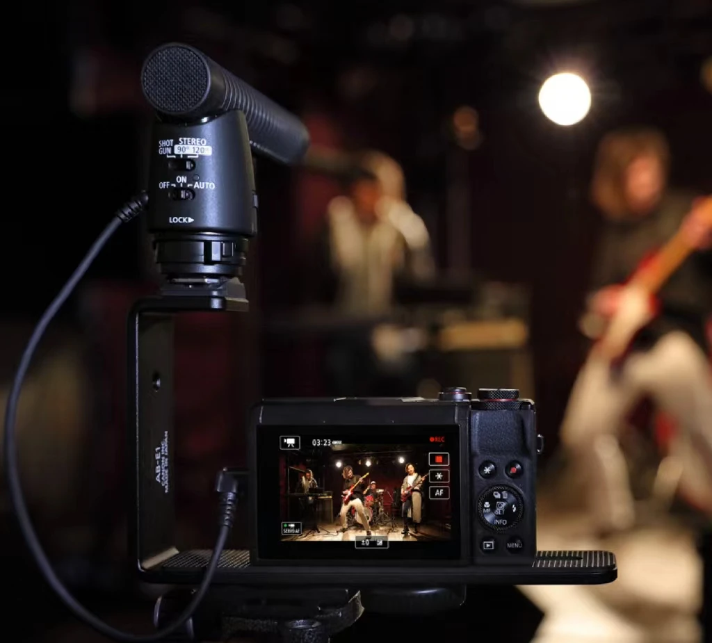 High-tone look on the G7 X Mark III 4K HD Camera Digital Card Camera