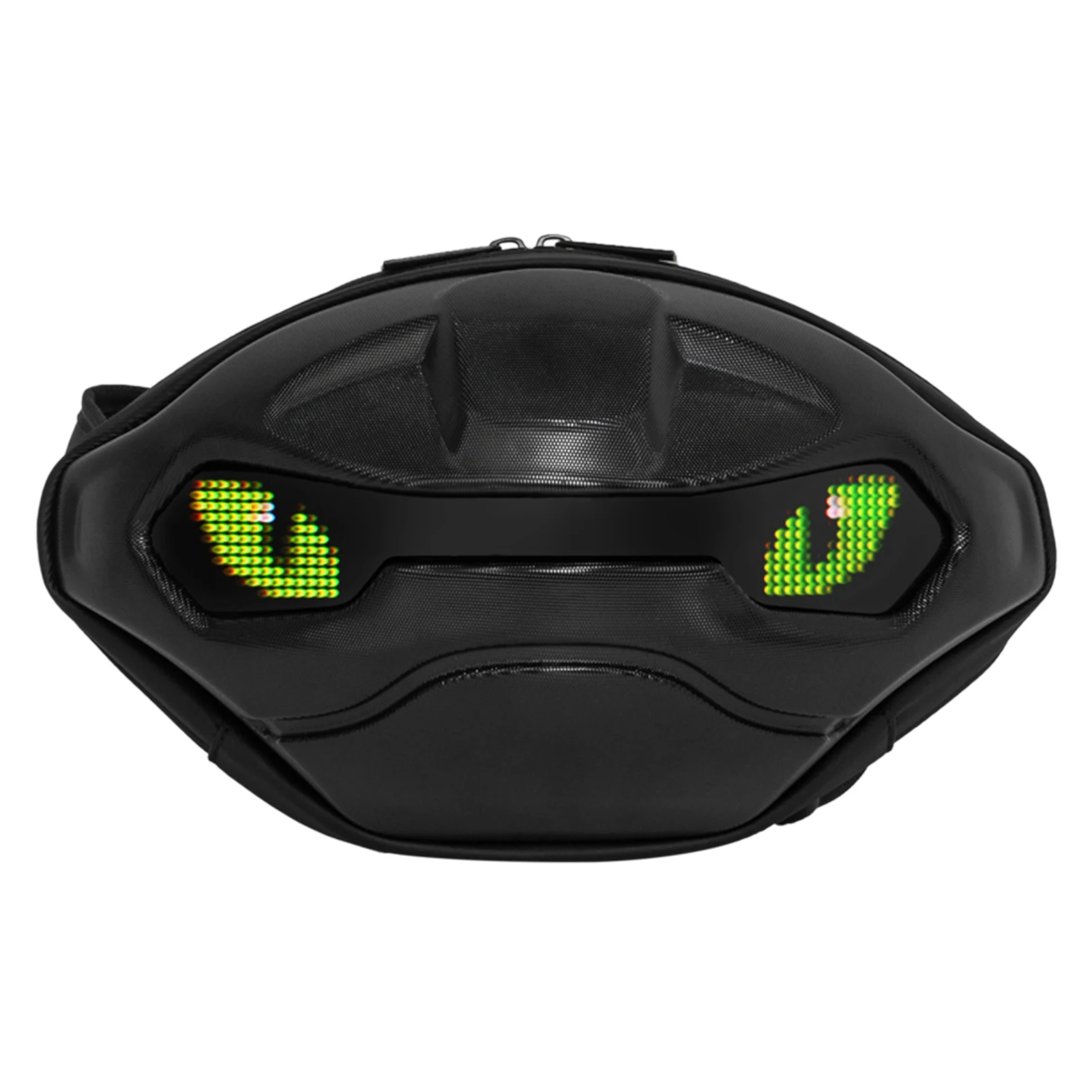 

LED Display Sholder Bag Outdoor LED Shoulder Bag Hard Shell Sport Night Alert Chest Bag for Outdoor Sports Cycling