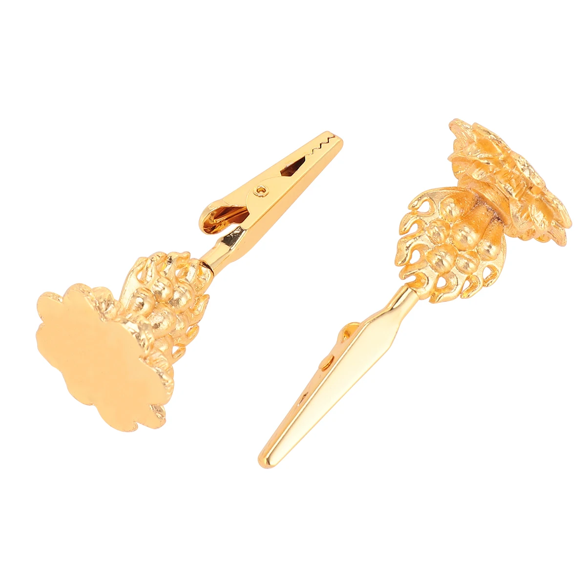 

2pcs Incense Clip Burner Sticks Decor Alloy Material Delicate Buddha Base Suitable Therapy Relaxing Easy