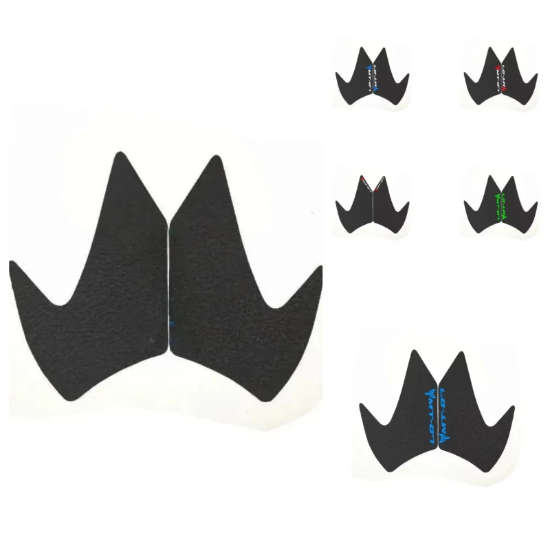 For  MT-07 MT07 MT 07 2013 2014 2015 2017 Motorcycle Accessories Tank Traction Side Pad Gas Fuel Knee Grip Decal Black