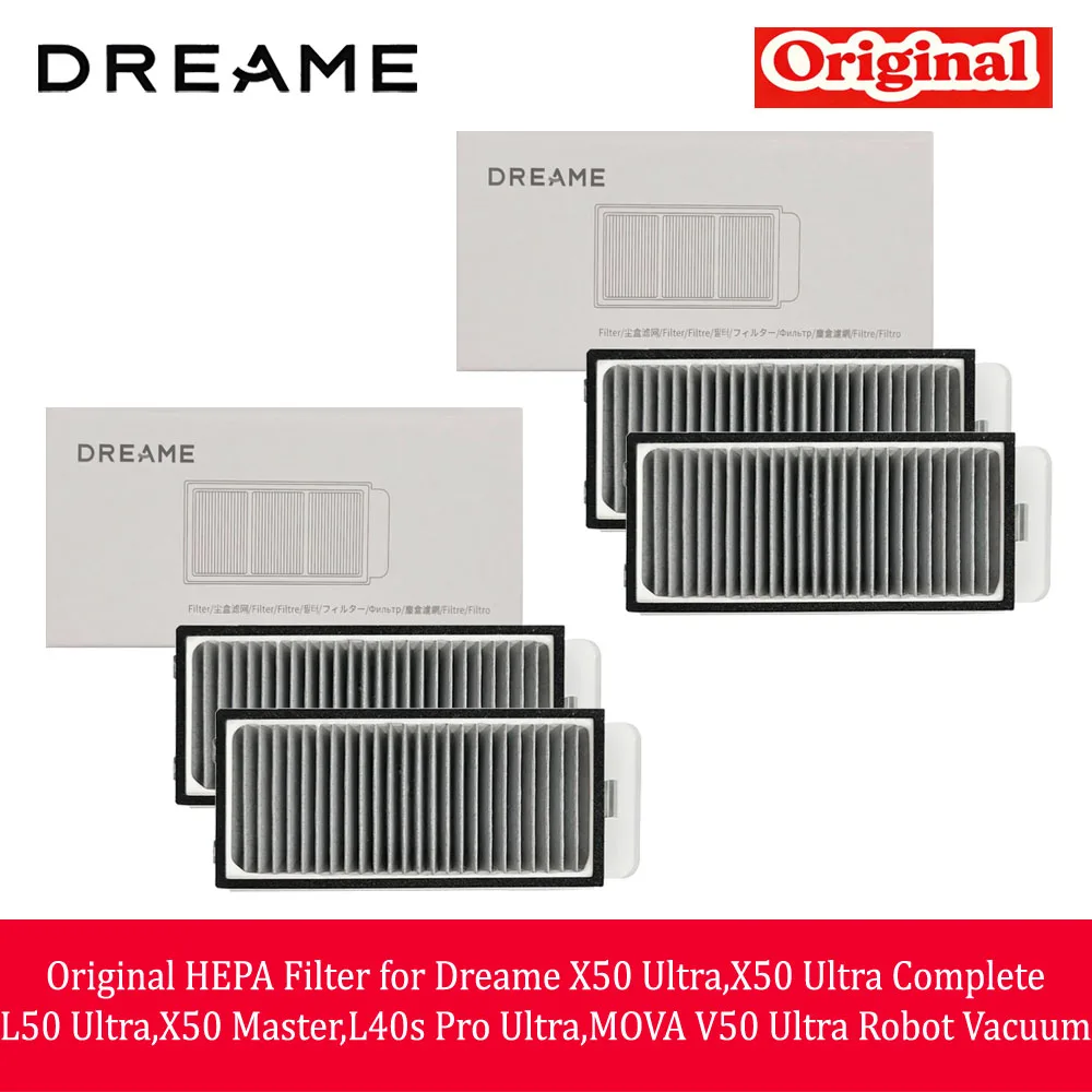 Original HEPA-Filter für Dreame X50 Ultra, X50 Ultra Complete, L50 Ultra, X50 Master, L40s Pro Ultra, MOVA V50 Ultra Roboterstaubsauger