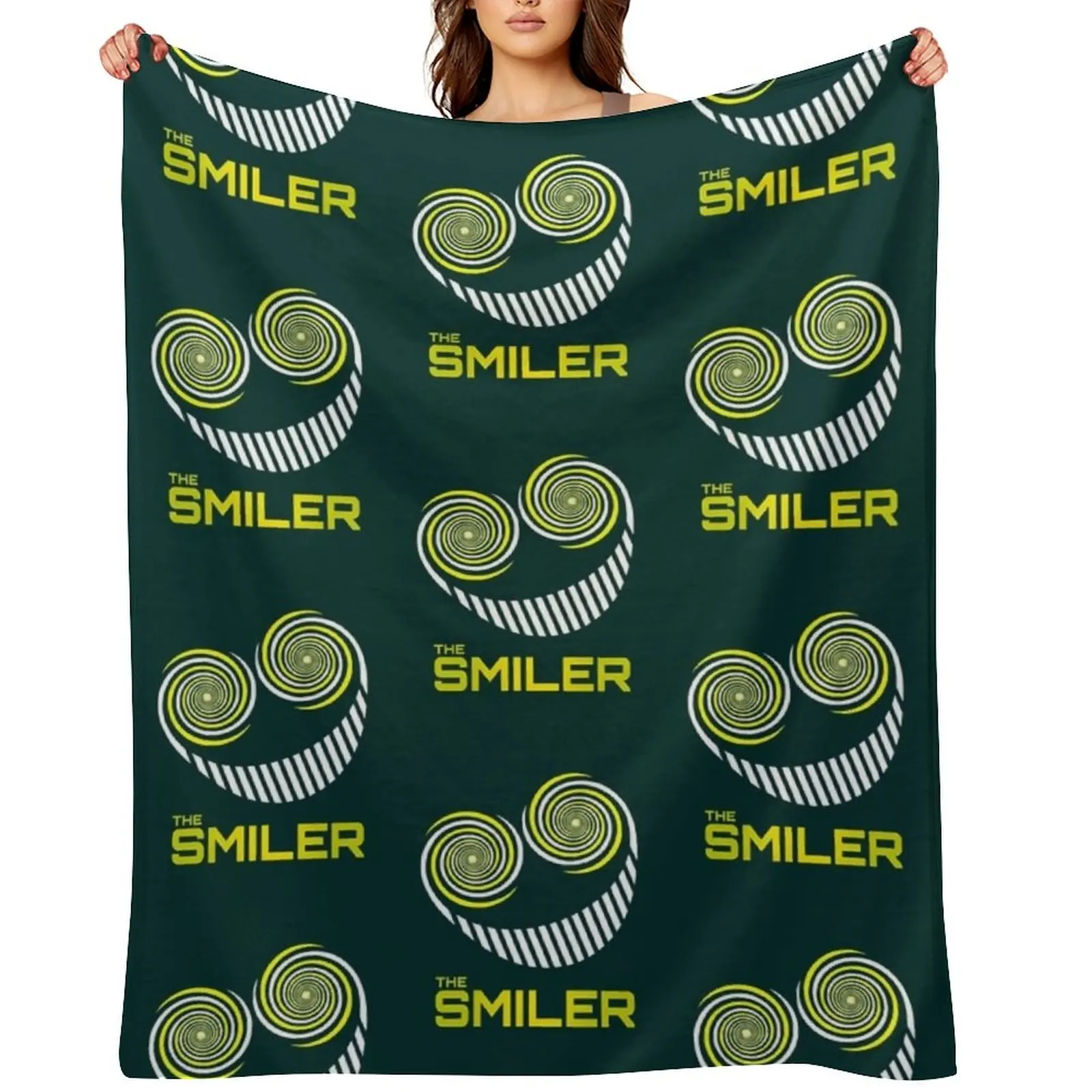

The Smiler Throw Blanket Weighted Thin Soft Plush Plaid Furrys Blankets