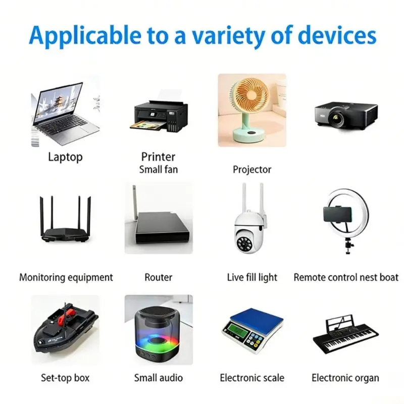 B03F Fast Speed 140W Type C Male To DC5525 5521 Power Supply Cord For Efficient Charging Of Various Devices