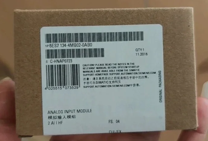 

Brand New Original 1pcs 6ES7134-4MB02-0AB0 Hot selling products in stock Fast delivery