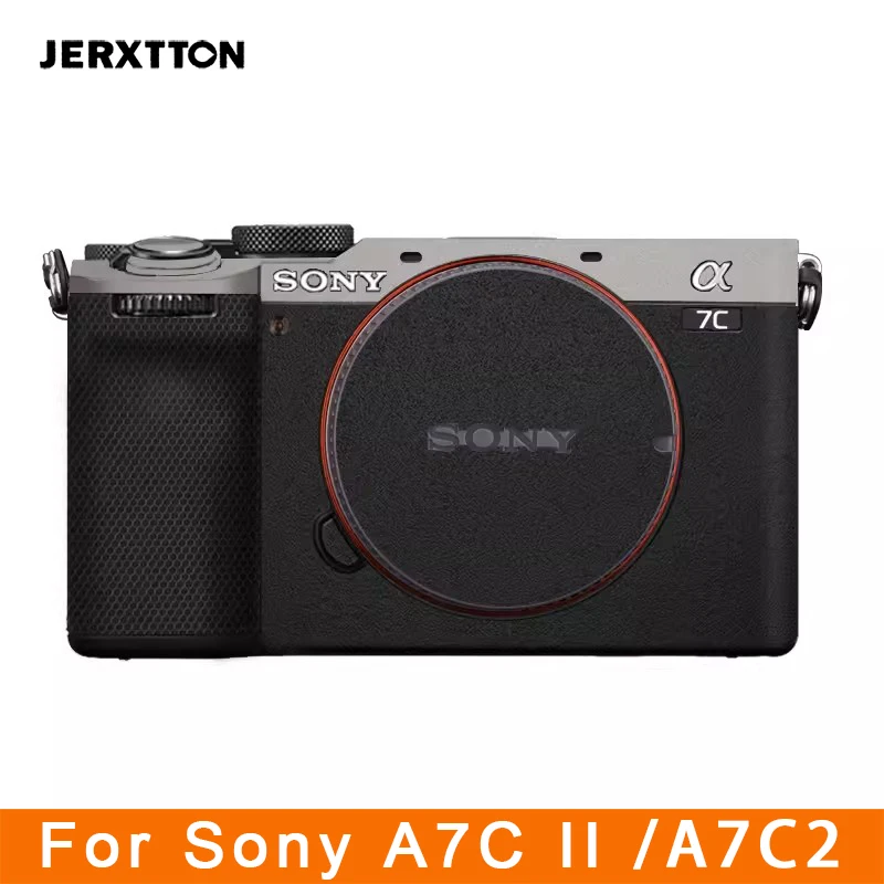 A7CII A7C2 pegatina antiarañazos para cámara, película protectora de piel, cubierta de calcomanías para Sony A7CM2 A7C II, 3M