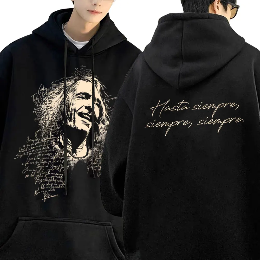 

Rock Band EXTREMODURO Face Graphic Hoodie Men Women Fashion Hip Hop Gothic Pullover Hoodies Unisex Oversized Hooded Sweatshirt