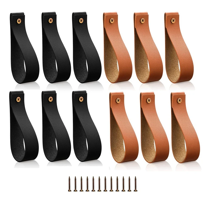 AU05 -Curtain Rod Holder Bracket, Loop Strap for Wood Curtain Rod, Strap Wall Hooks for Hanging Towel Tapestry Canoe Paddle