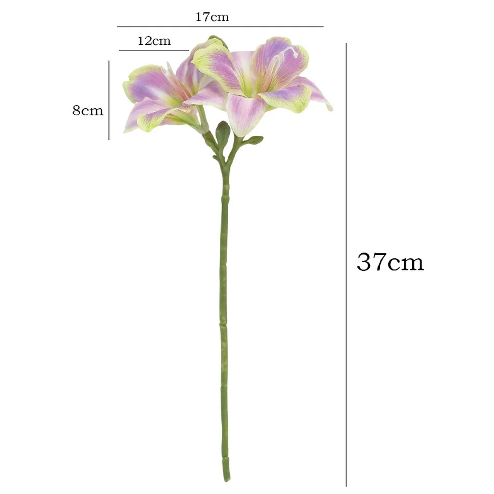 الأوركيد الاصطناعي اثنين رئيس كليفيا زهرة الحرير باقة الأوركيد ورد صناعي DIY بها بنفسك الزفاف والمنزل مكتب غرفة المعيشة الديكور