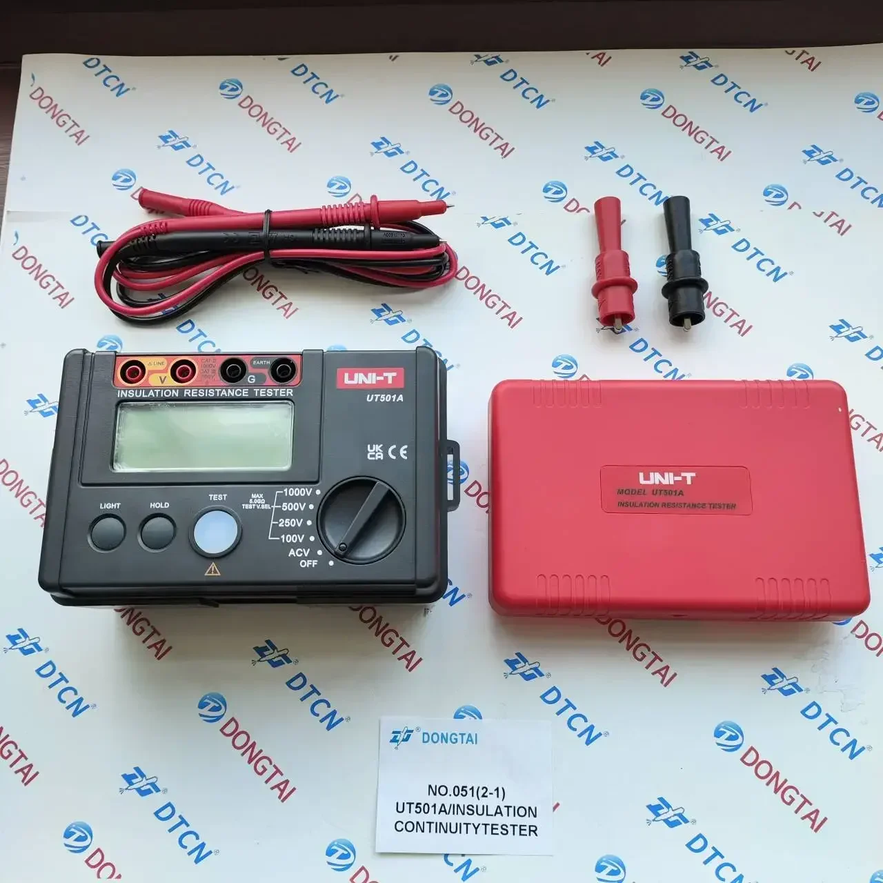 NO.051(2-1) UT501A/CONINUITTESTER DE INSULACIÓN