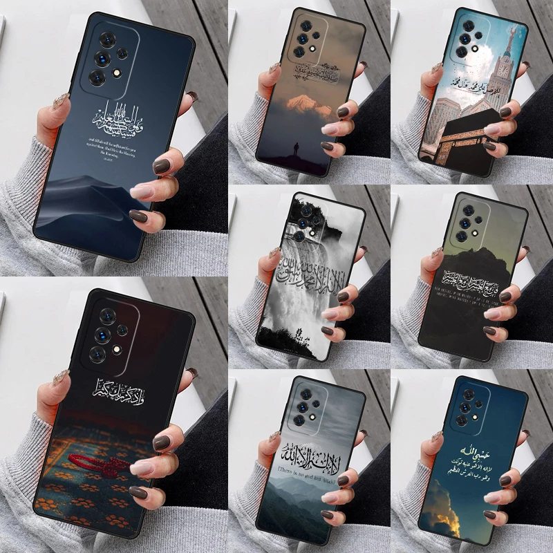 Arab Muslim Islamic Phone Case For Samsung Galaxy S25 S23 S30 S8 S21 S20 FE S24 S22 Note 10 20 Plus lite Ultra