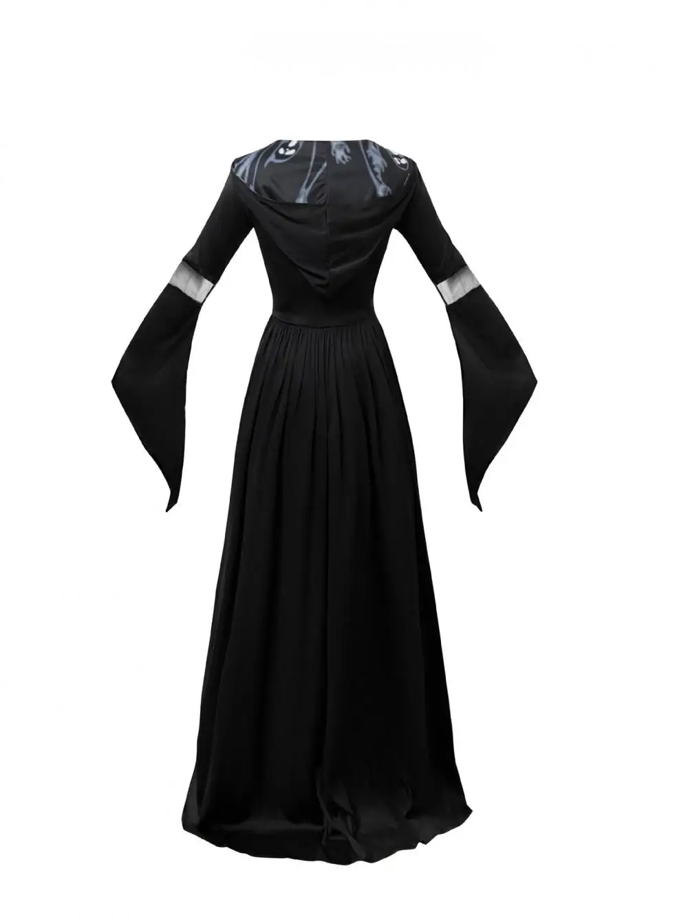 Robe Longue Sorcière Vampire à Capuche – photo 15