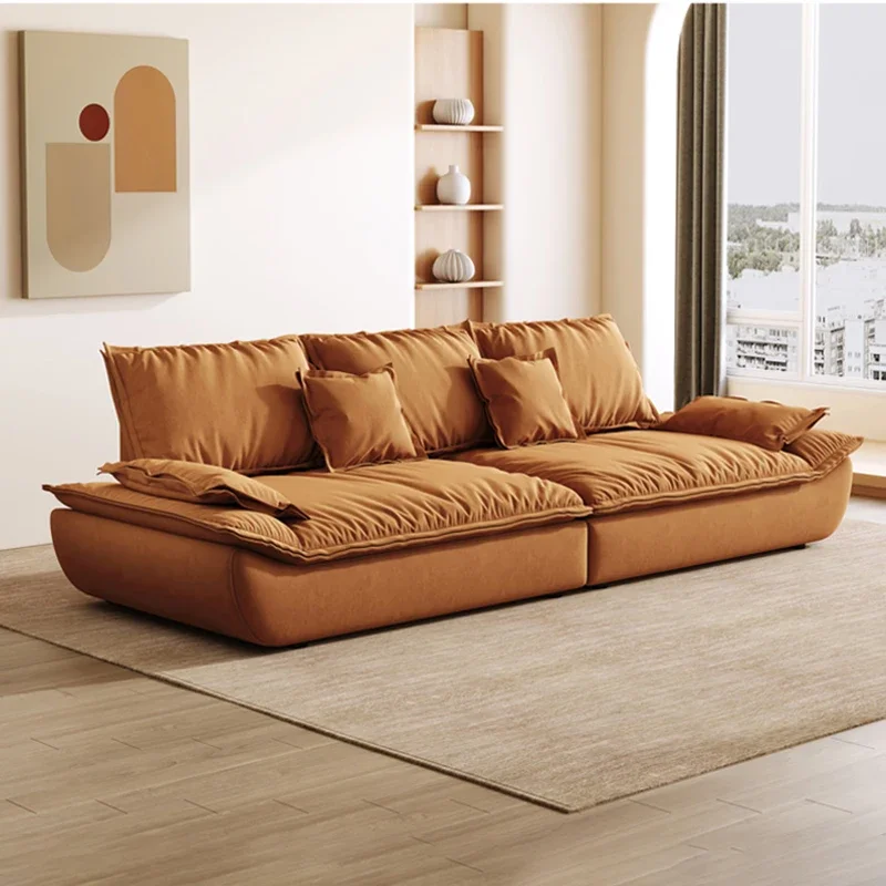 Nordic Loveseat Bedroom Sofa European Italian Style Ergonomic Reclinable Couch Salon Curve Mobili Per La Casa Patio Furniture