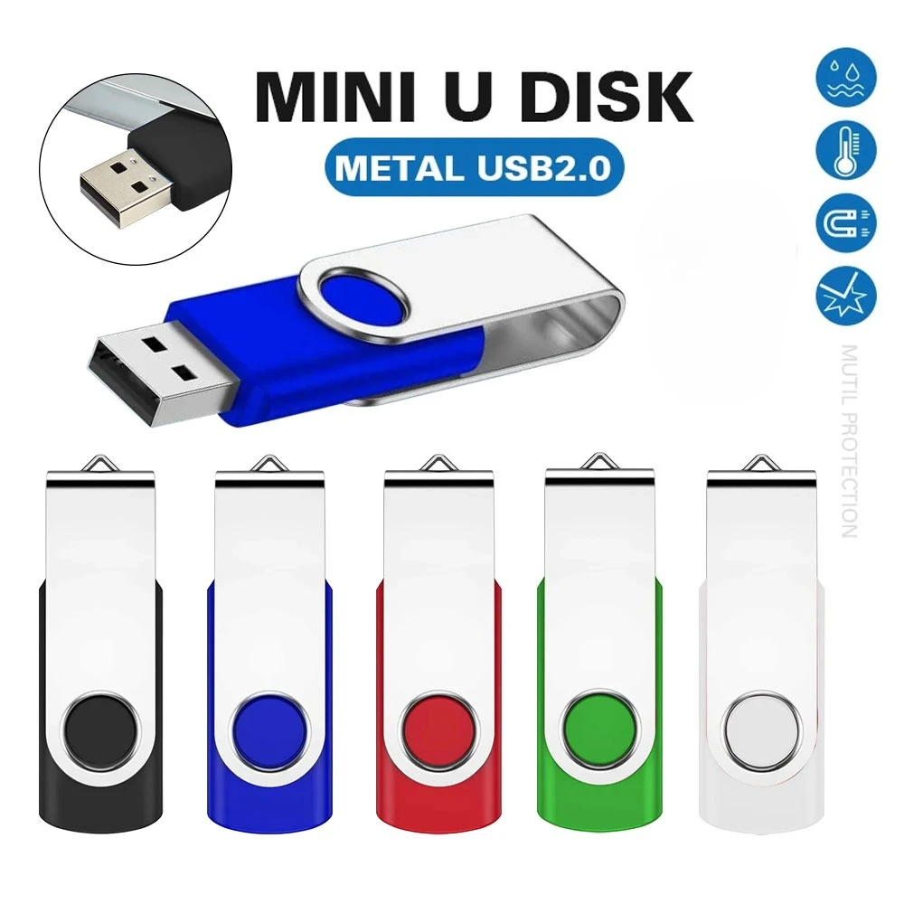 

Вращающийся красочный флэш-накопитель USB 2.0, 128 ГБ, креативный подарок, 64 ГБ, серебряный зажим, флэш-накопитель, 32 ГБ, U-диск, 16 ГБ, 8 ГБ, флэш-накопитель