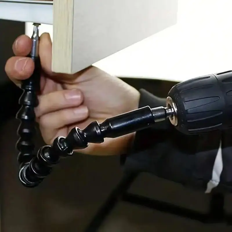 New Sale Universal Bendable Drill Extension Shaft Set Flexible Design For Tight Space Home Repair And Car Maintenance