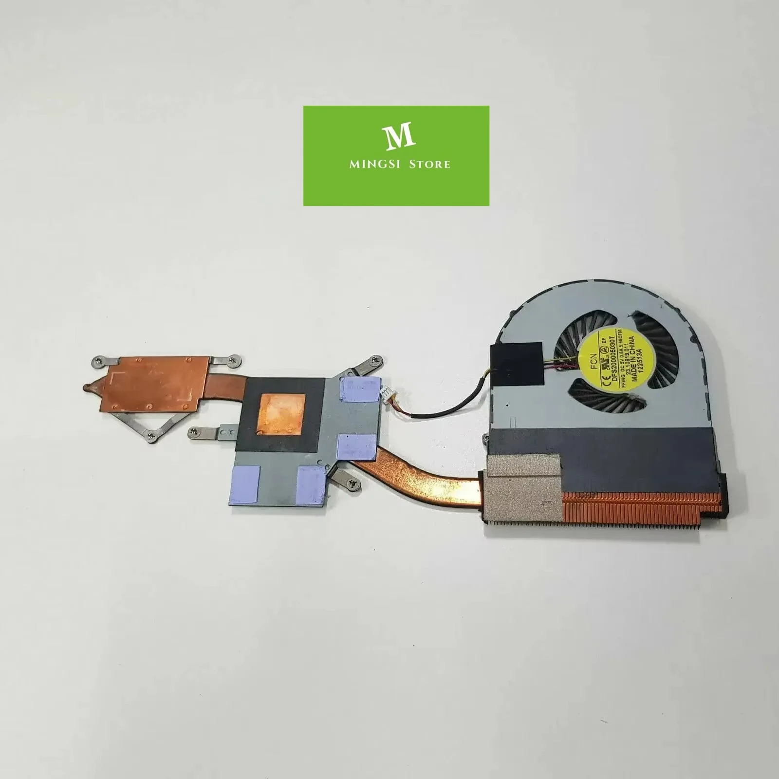 GENUINE FOR Dell Inspiron 15 7537 Laptop CPU fan Cooler Heatsink Assembly 07YTJC 7YTJC