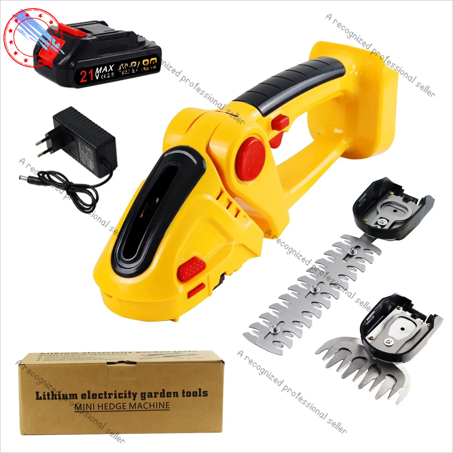 

Handheld Wireless Charging Fence Trimmer Electric Small Hedge Trimmer Multifunctional Trimmer Portable Lithium Battery Home