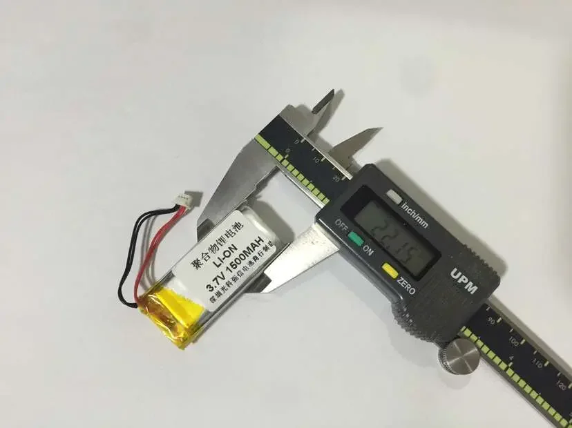 بطارية ليثيوم بوليمر 3.7 فولت جديدة ذات سعة كاملة 802248   سماعة/جهاز بلوتوث MP3 بقوة 1500 مللي أمبير في الساعة/جهاز صغير