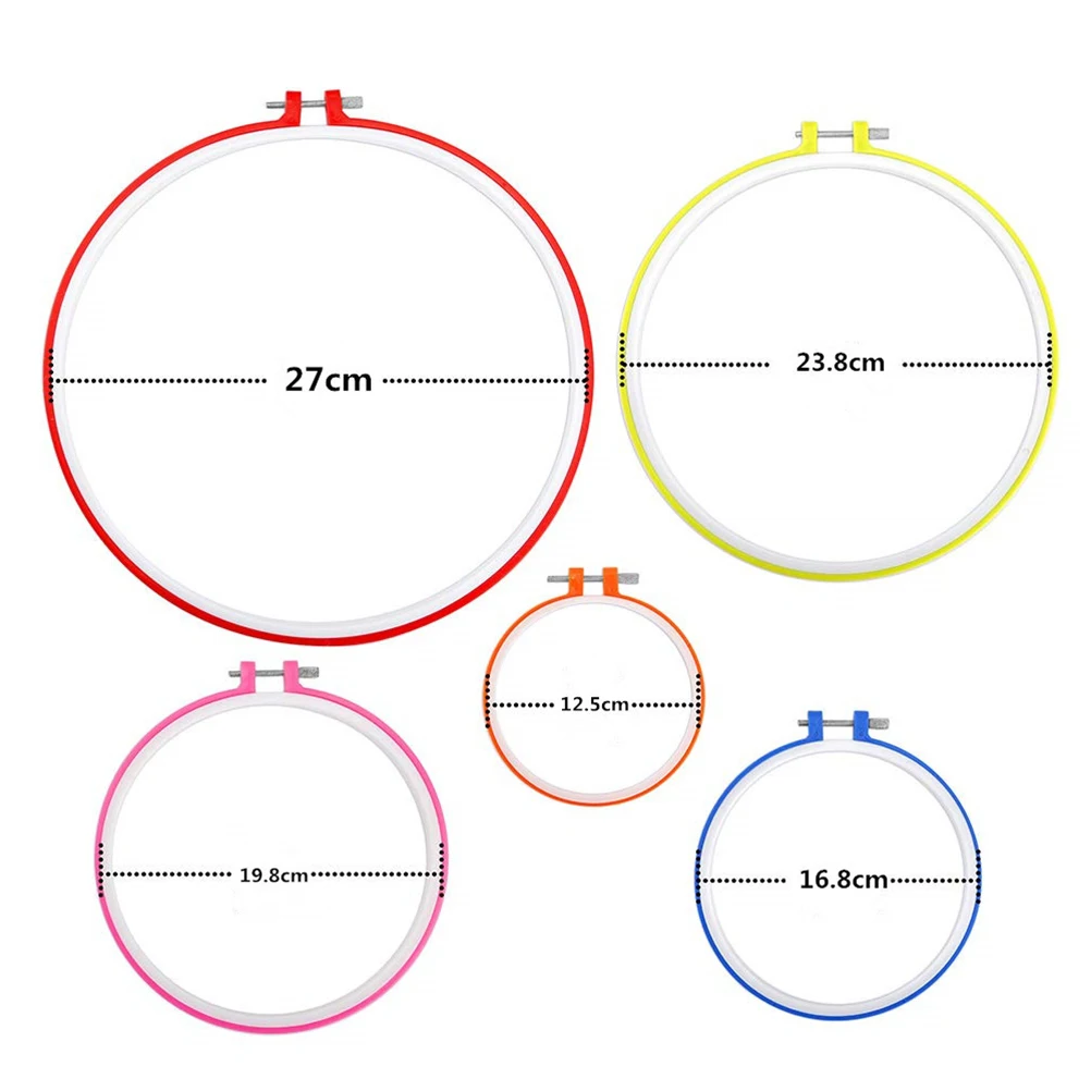 

Embroidery Hoop DIY Embroidery Hoop DIY Embroidery Circle Cross Stitch Circle DIY plastic Ring