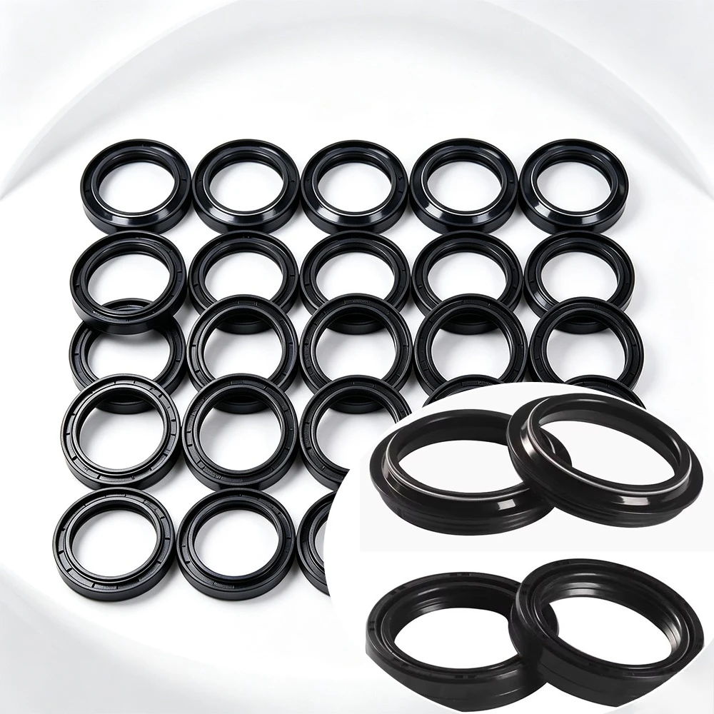 4/8/16/24/32/40pc 33x46x10.5 33*46 Front Fork Oil Seal & Cover For KAWASAKI Z450 Z440 LTD BELT D. Z440A Z440H Z 440 450 500 H1 A