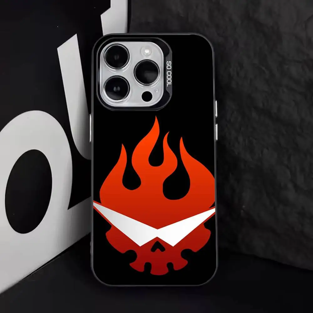 حافظة هاتف G-Gurren L-Lagann لهاتف iPhone 17,16,15,14,13,12,11,Pro,Max,Plus,E,Air, Mini Black Tpu