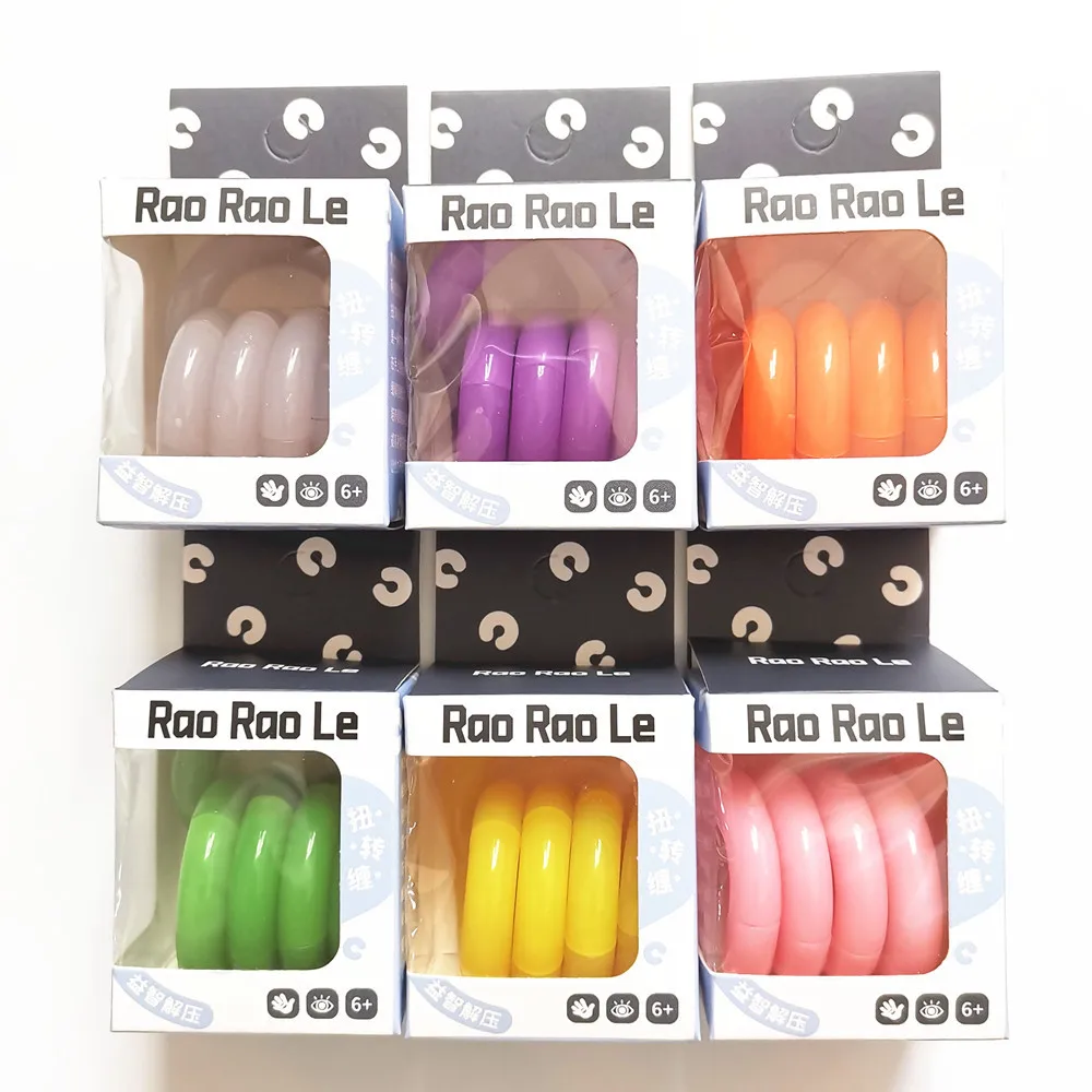 

Warm Change Pinch East Focus Anxiety Detoxification Finger Therapy Toy Unlimited Stress Relief Toy Planet Twist Music RAO RAO LE