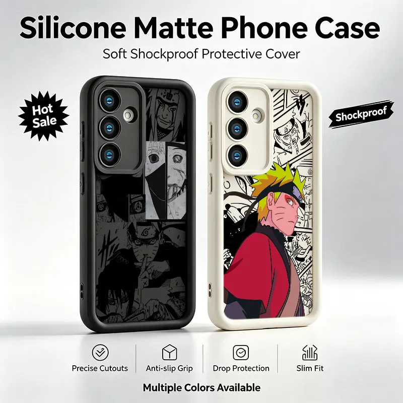 Naruto Uzumaki Phone Case For Samsung Galaxy A17 A16 A15 A14 A07 A06 A57 A56 A55 A54 A53 A52 A36 A35 A34 A33 A26 A25