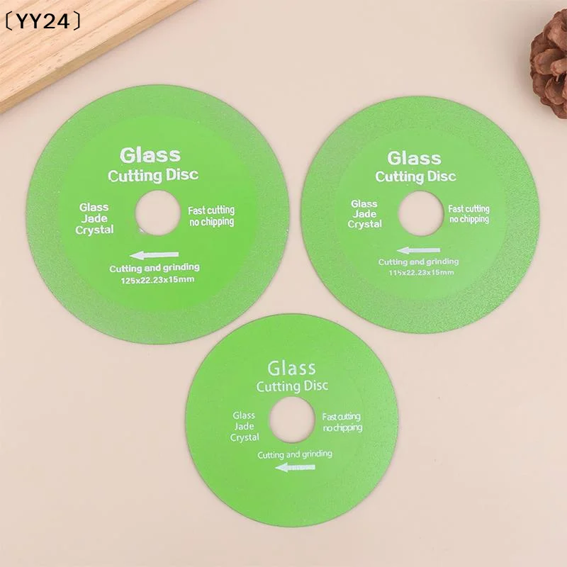 1/3/5Pcs 100/115/125mm Glass Cutting Disc Ultra-thin Saw Blade For Angle Grinder Machine Marble Ceramic Tile Polishing 〔YY24〕 view 5