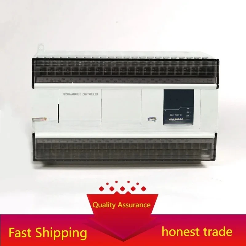 3 Series XD3-48R-E XD3-48T-E XD3-48RT-E AC220V 28DI 20DO PLC Industrial Controller In Box