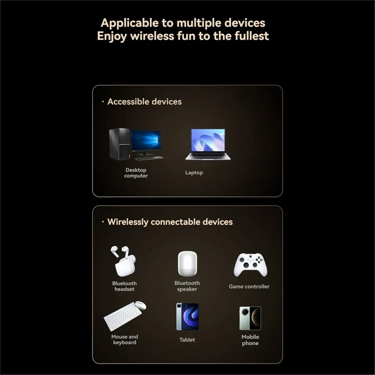 Sells well USB Bluetooth Adapter Bluetooth 5.3 Dongle Adapter for PC Laptop Wireless Speaker Audio Receiver USB Transmitter