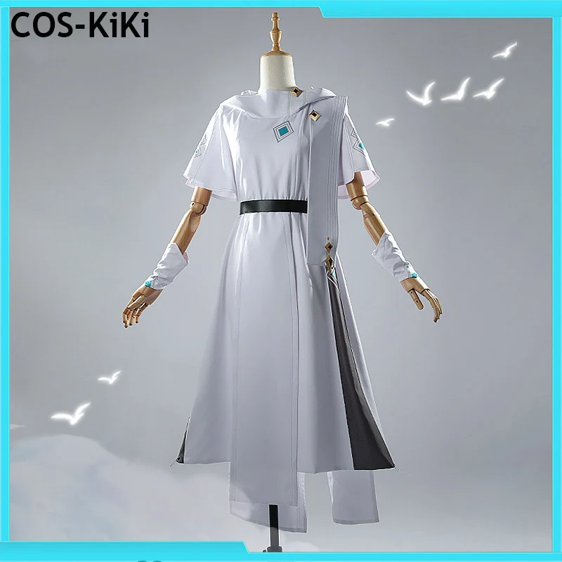 COS-KiKi Anime Honkai Impact 3rd Vita Salt Snow Holy City Game Suit Cosplay Costume Gorgeous Dress Halloween Party Outfit S-XXL