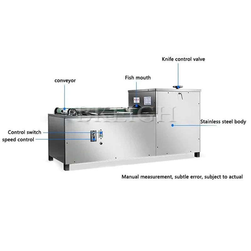 Factory Sales Of Small Fish Back Opening Machine, Stainless Steel Fish Killing Machine, Fish Intestine Removal Machine