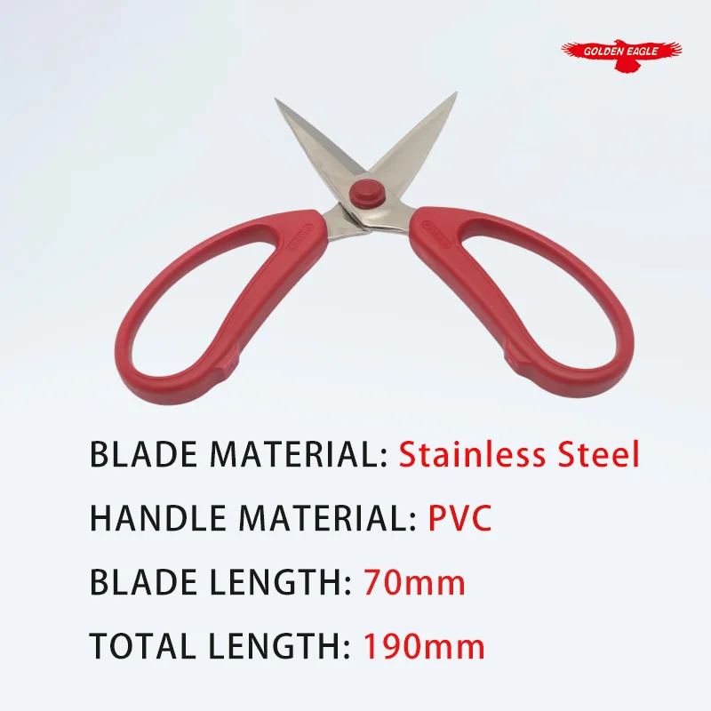 Golden Eagle Sewing Scissors Strong Shear Pinking Shears Household Scissors In-Stock Wholesale Sewing Tools