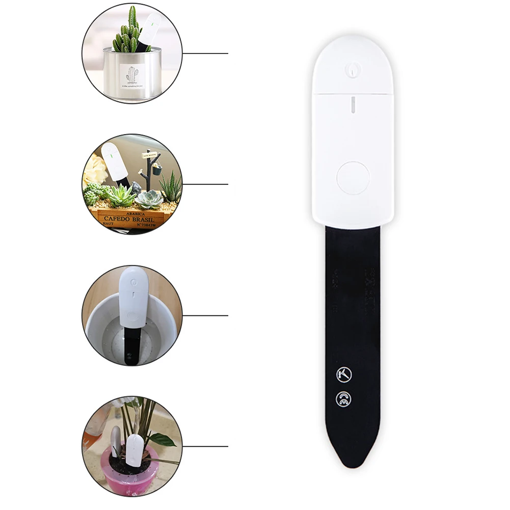 Soil Moisture Sensor Monitor Plants Moist Testing Tool Soil Hygrometer Plant Detector Garden Care Planting Humidity Meter