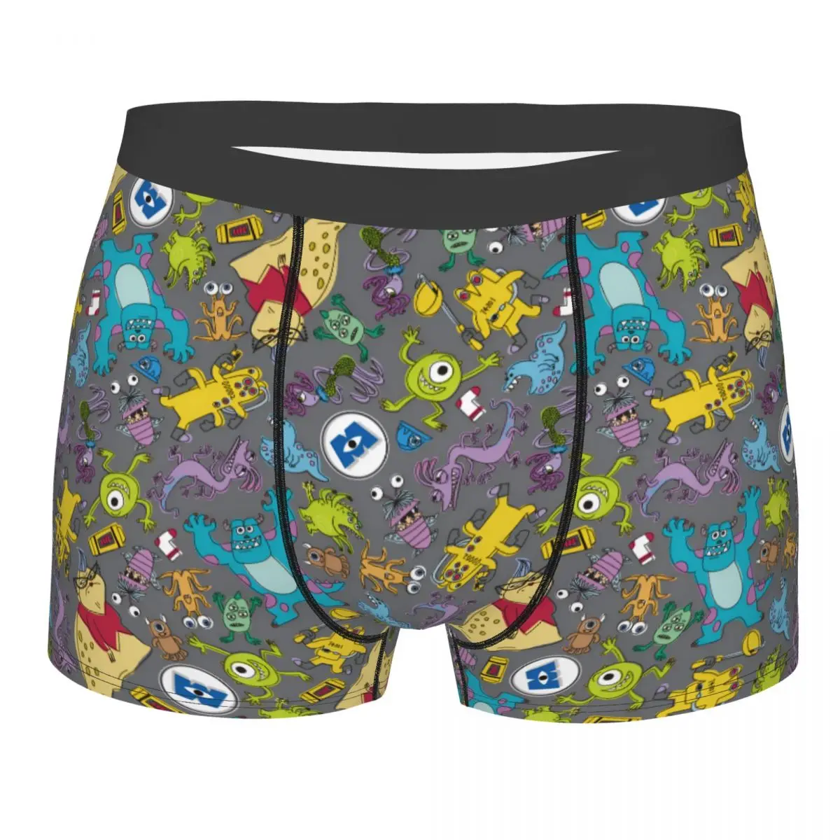 

Custom Manga Monsters University Underwear Male Print Hot Boxer Briefs Shorts Panties Soft Underpants