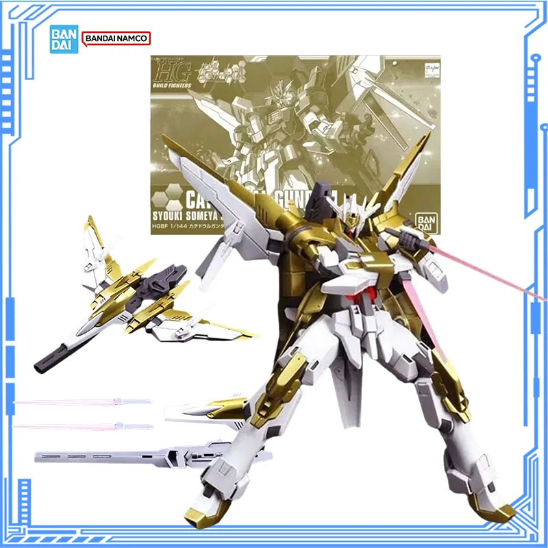 

Bandai Genuine Gundam Model Kit HGBF Cathedral Gundam Syouki Anime Girl Action Figure Collection Assembly Model Boys Toys Gifts