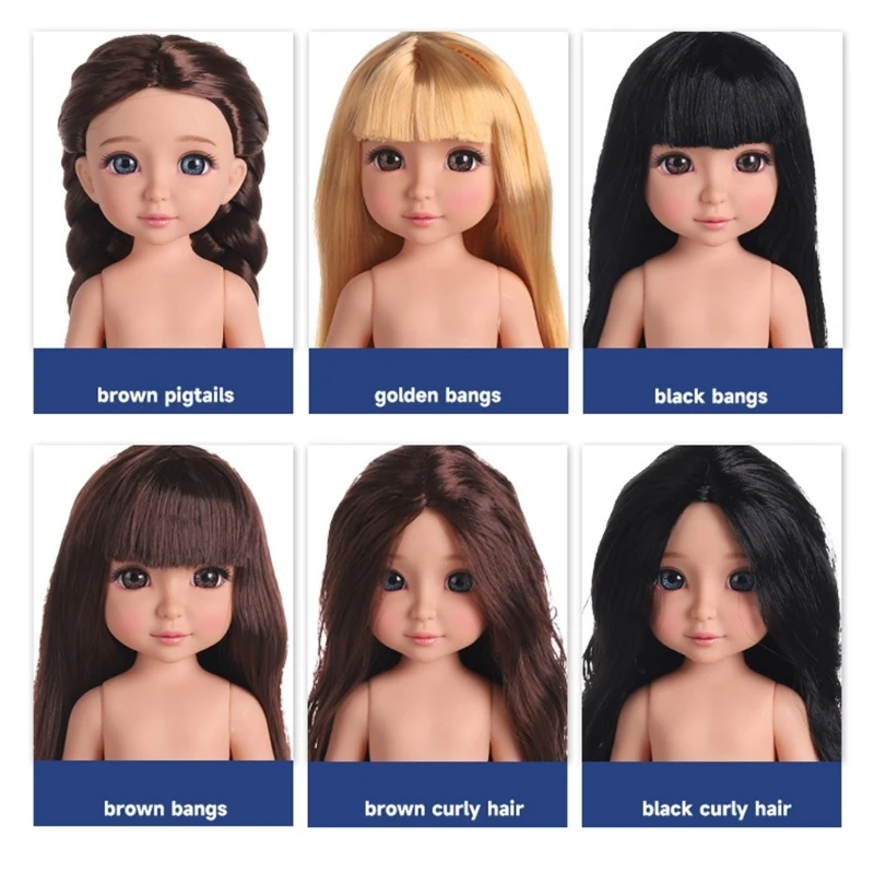 

12 Inch Enamel Roles Play Doll With Smooth Skin Texture And Portable Design For Kids 15UB