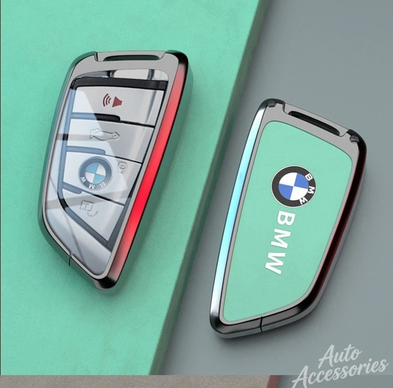 Newly Car Metal Smart Remote Key Case Cover Protective Shell Auto Keychain Accessories For BMW F20 G20 G30 X1 X3 X4 X5 G05 X6 view 6