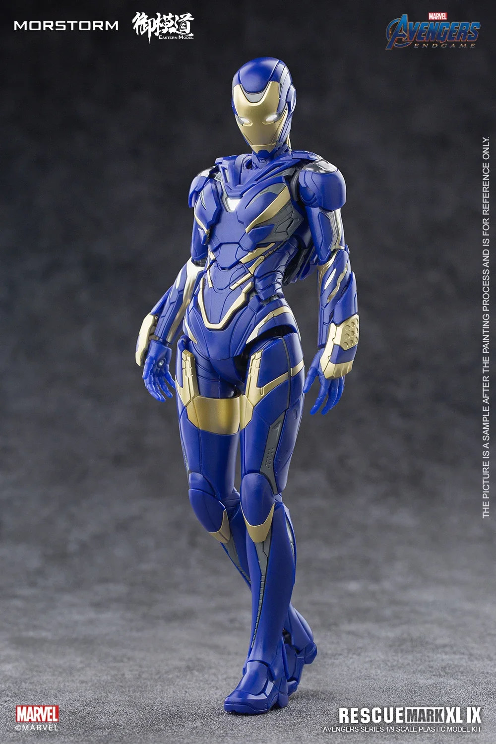 In Stock Morstorm E-model Marvel Iron Man Mk49 Assembling Model Anime Collection Figures Model Toys Virginia Pepper Potts