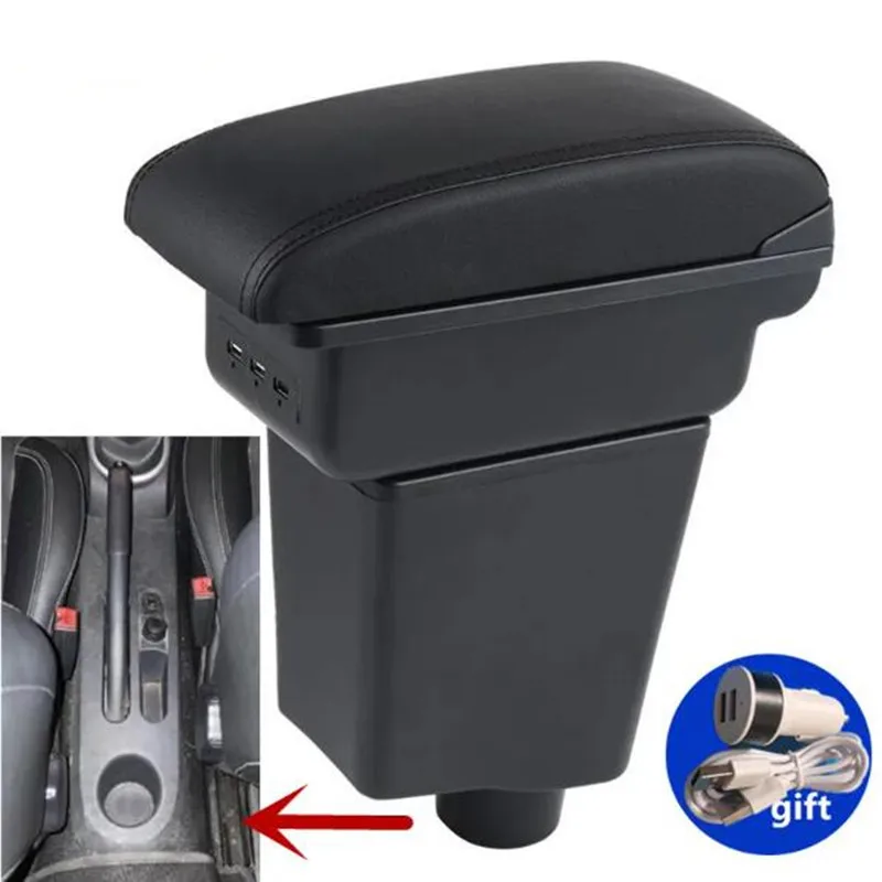 

Car Armrest Box For Renault Clio 3 Armrest For Renault Captur Clio 4 III IV Center Storage Box Retrofit Parts Car Accessories