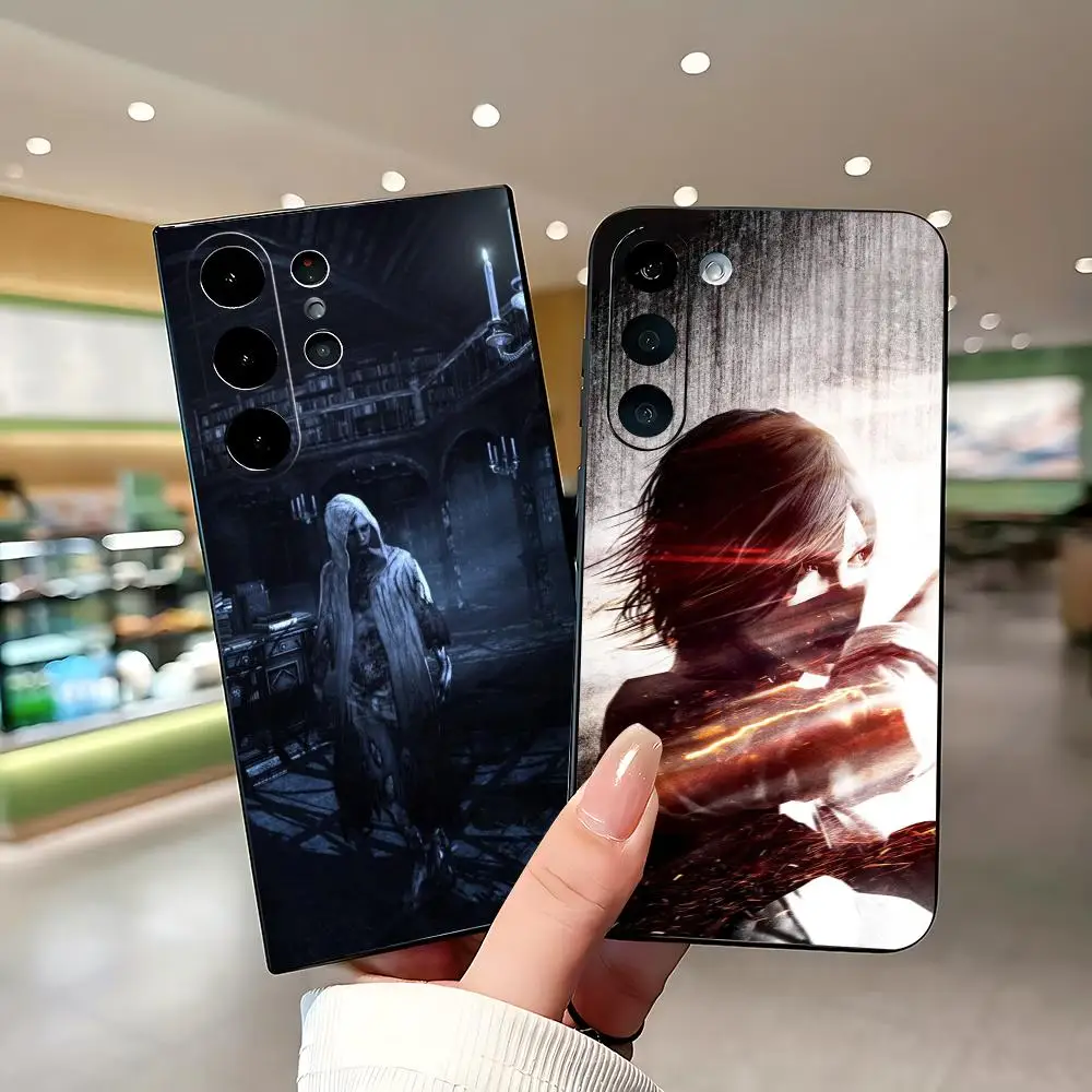 Cool Game The EVIL Within Phone Case For Samsung Galaxy S26 S25 S24 S23 S22 S21 Plus Ultra Fold A Soft Black