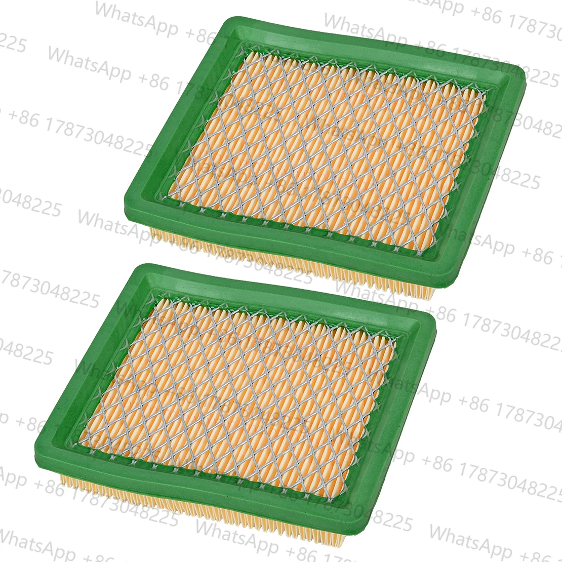 2Pcs Air Filters Fit For Fuxtec FX RM 4639 5196 ES PRO 1855 5.5 5.0 Lawn Mower 4260249446175 RM1850E1004