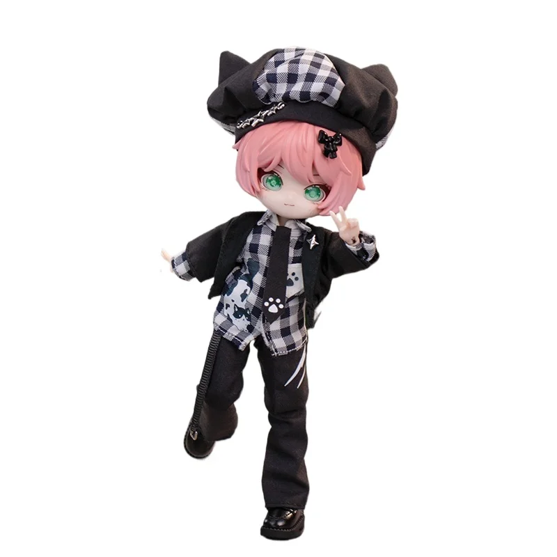 COME4FREE مواء Dailies سلسلة BJD ملابس دمى الزي مجموعة ل OB11 1/12 مقياس تحصيل إكسسوارات دمي #6