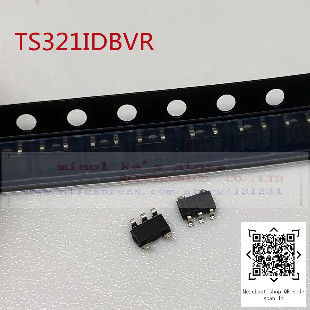 [10pcs]100%New original: TS321IDBVR TS321IDBVRE4 TS321IDBVRG4 - IC OPAMP GP 1 CIRCUIT SOT23-5/SC-74A/SOT-753