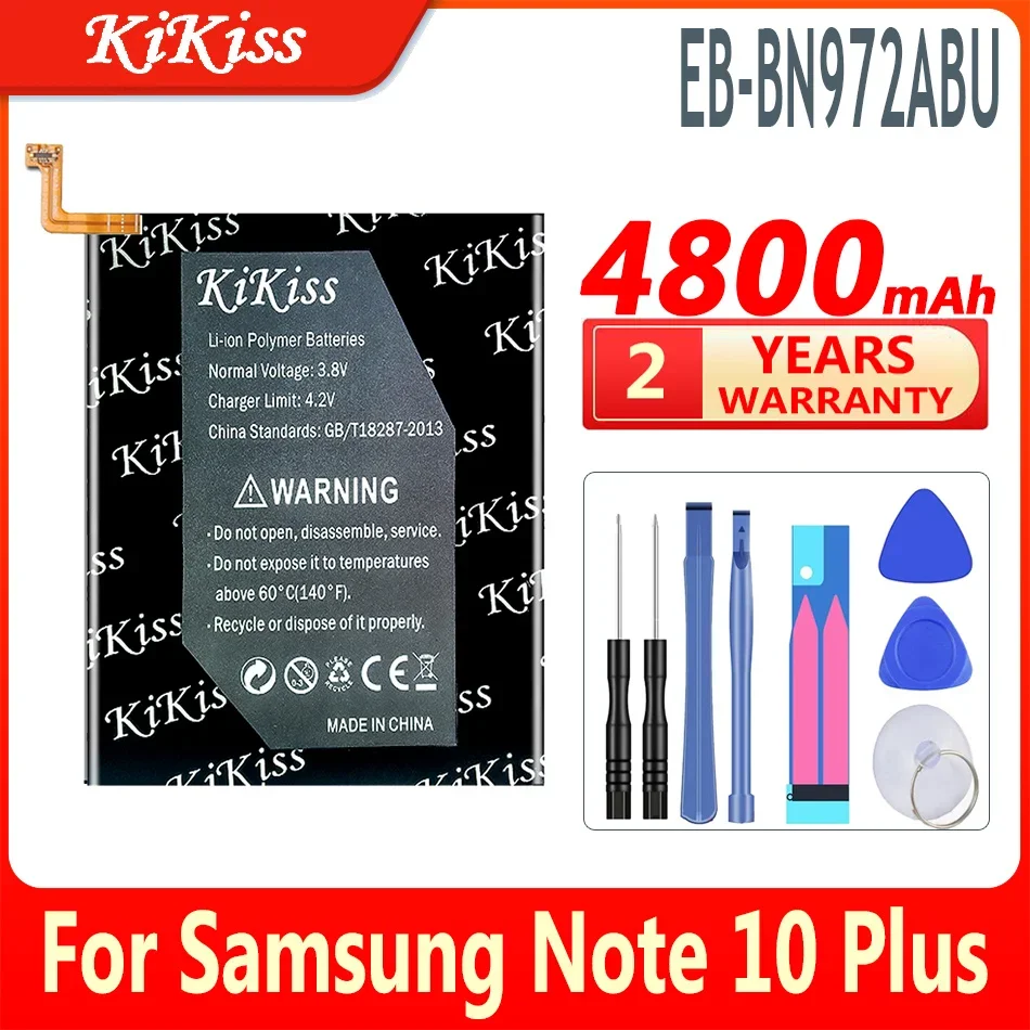 

EB-BN972ABU Аккумулятор 4800 мАч для Samsung Galaxy Note 10+ Note10Plus Note 10 Plus Note10+ SM-N975F SM-N975DS Аккумулятор большой емкости