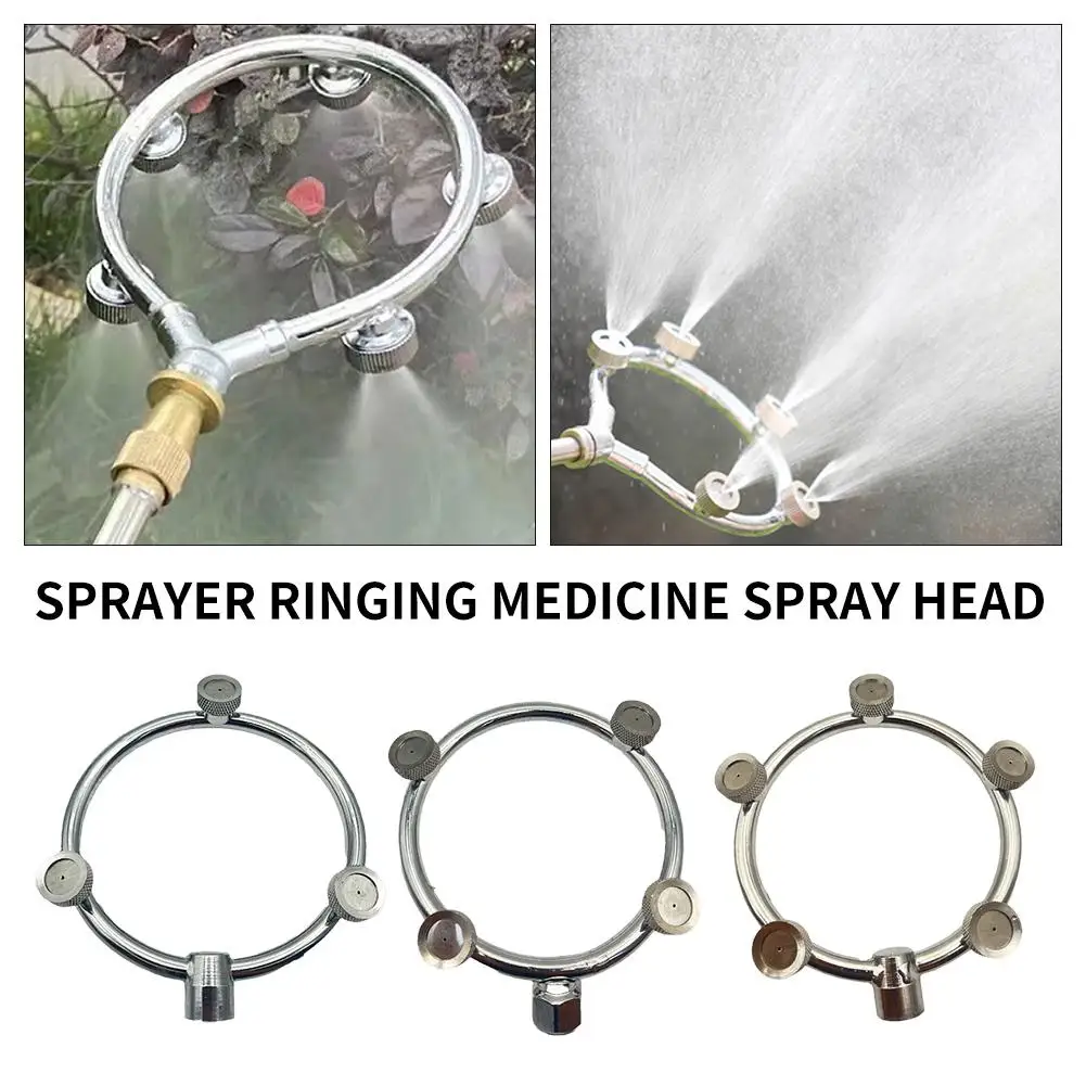 3/4/5 Heads High-pressure Agricultural Garden Electric Circular Distributor Spray Spray Spray Nozzle Atomize Nozzle Ultra-f M2A6