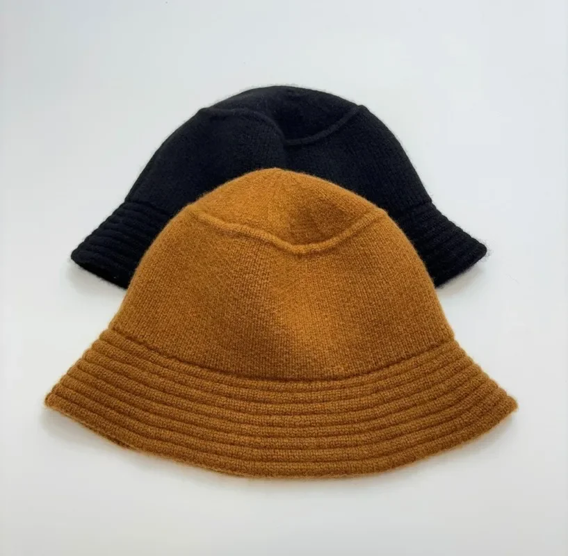 Winter Warm Wool Cashmere Knitted Hat