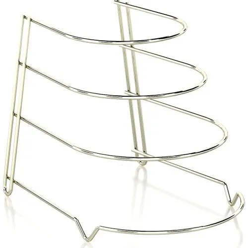 Techno-wire 4 Layer Metal Organizer Pan Rack Gold KB086